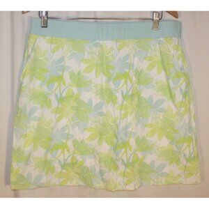 NEW Sport Haley Women’s LARGE Bellina 18 Inch Golf Skort White Blue Green